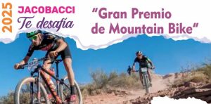 Lee más sobre el artículo JACOBACCI TE DESAFÍA – GRAN PREMIO DE MOUNTAIN BIKE 2025