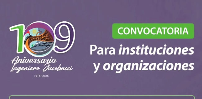 En este momento estás viendo CONVOCATORIA PROGRAMA 109° ANIVERSARIO