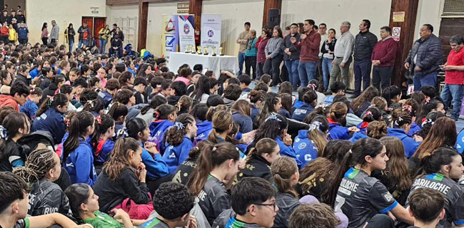 En este momento estás viendo INAUGURACIÓN DEL 2° TORNEO CLASIFICATORIO PROVINCIAL DE VOLEY SUB 14 EN JACOBACCI